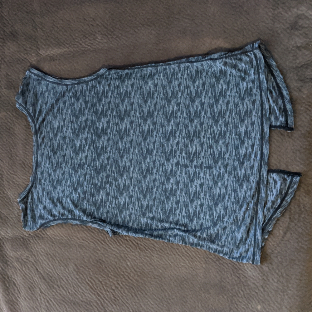Zella Gray Charcoal Active Wear Cut Off